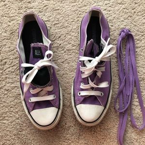 Purple converse